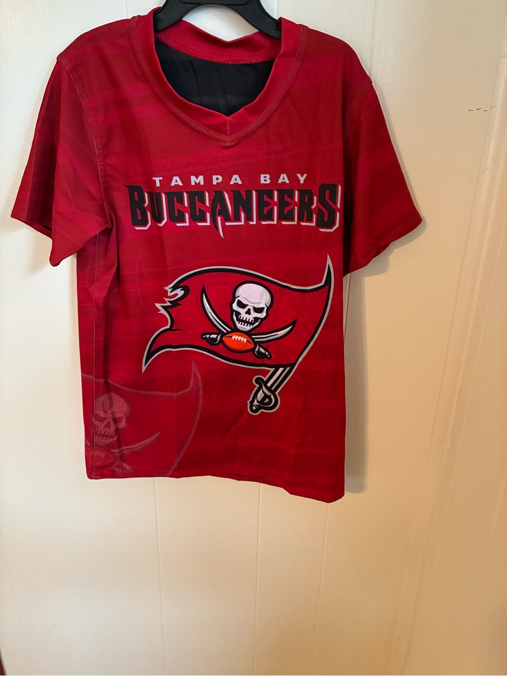 NFL Tampa Bay Buccaneers Red Kids Jersey Shirt